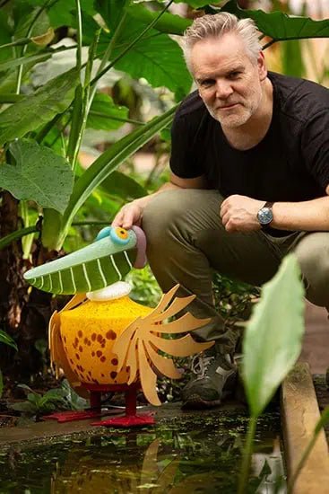 COOPER – Outdoor - Lichtobjekt Pelikan mit exotischem Charme - Borowski Shop