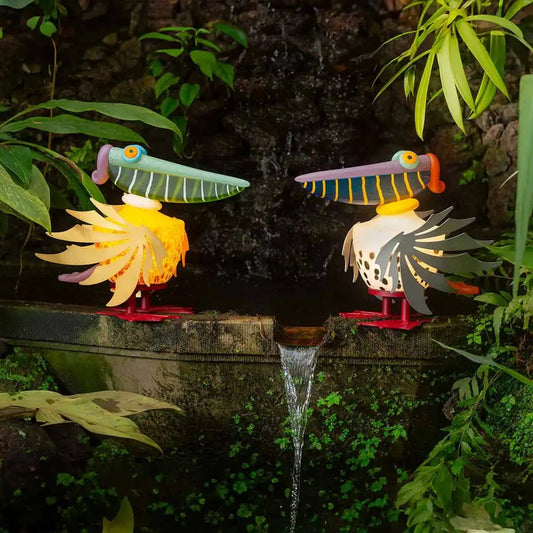 COOPER – Outdoor - Lichtobjekt Pelikan mit exotischem Charme - Borowski Shop