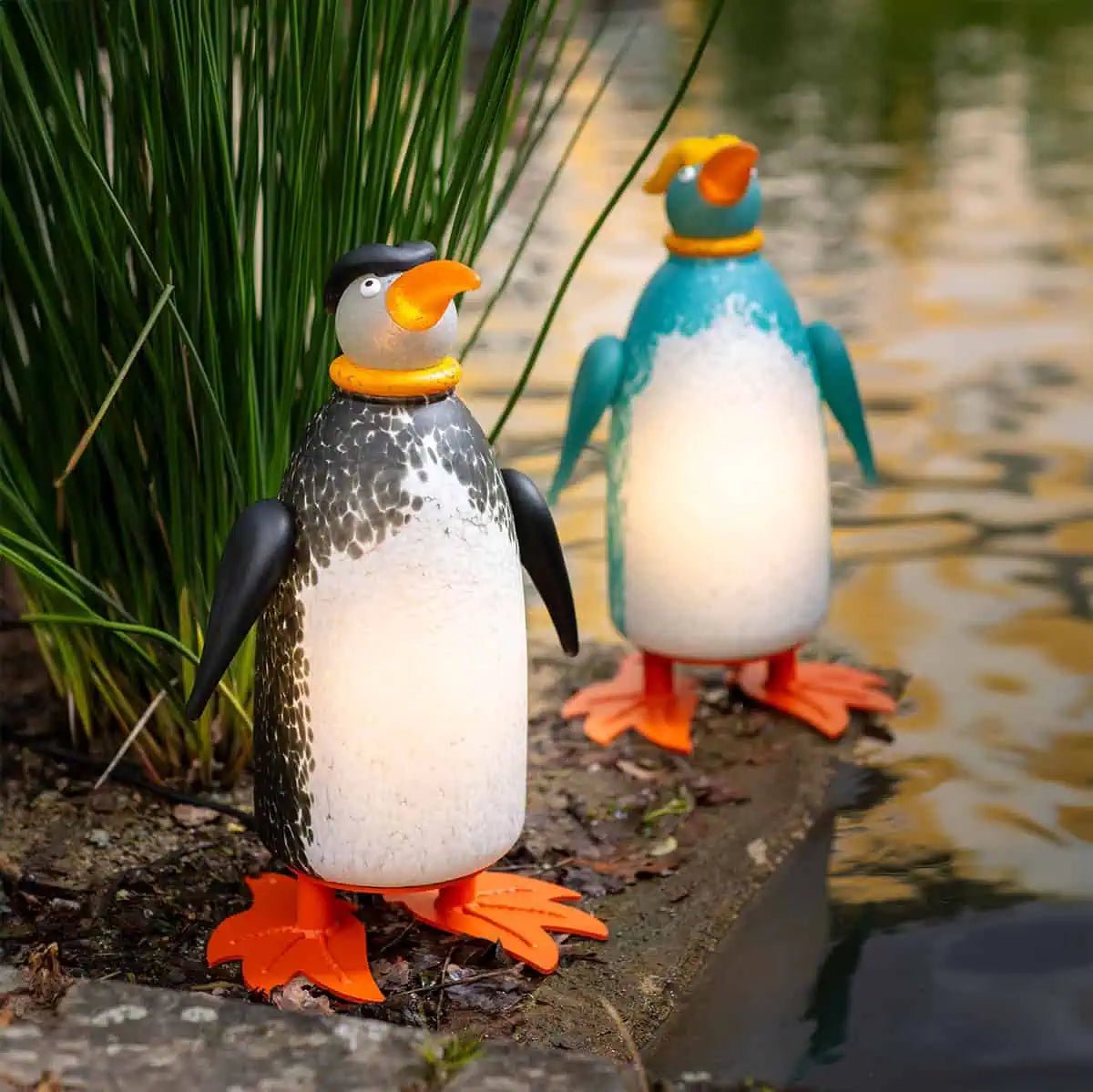 DIVER – Das Outdoor Lichtobjekt Pinguin mit charmanter Coolness - Borowski Shop