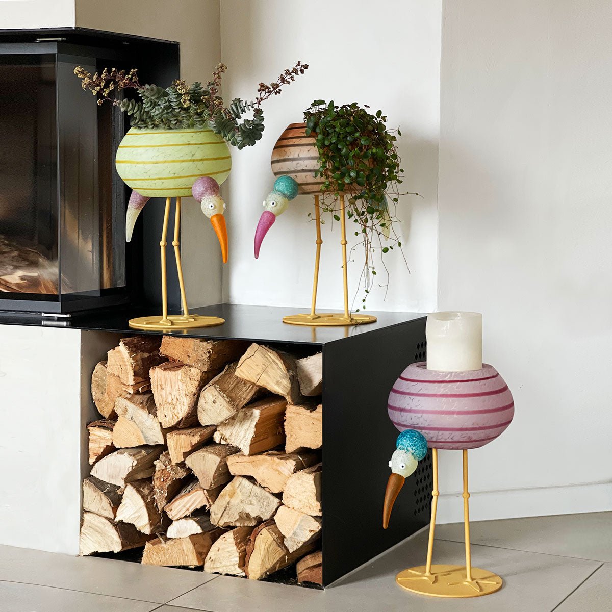 IBIS Kerzenhalter und Schale - Borowski Shop