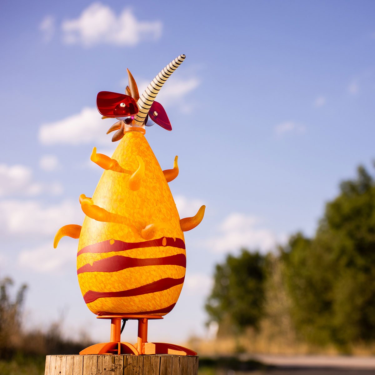 SUNNY - BONZO - dressed in SPREADED SUNRAYS - Borowski Shop